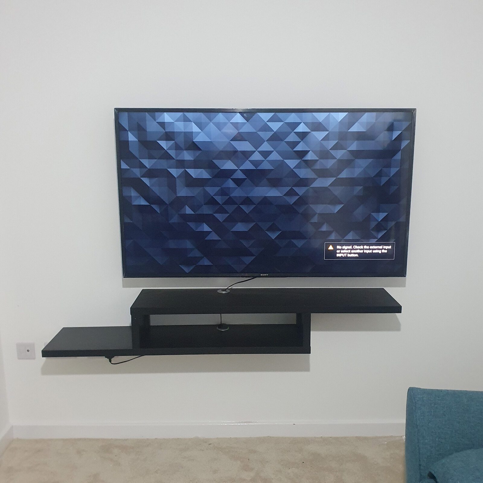 television hanging service