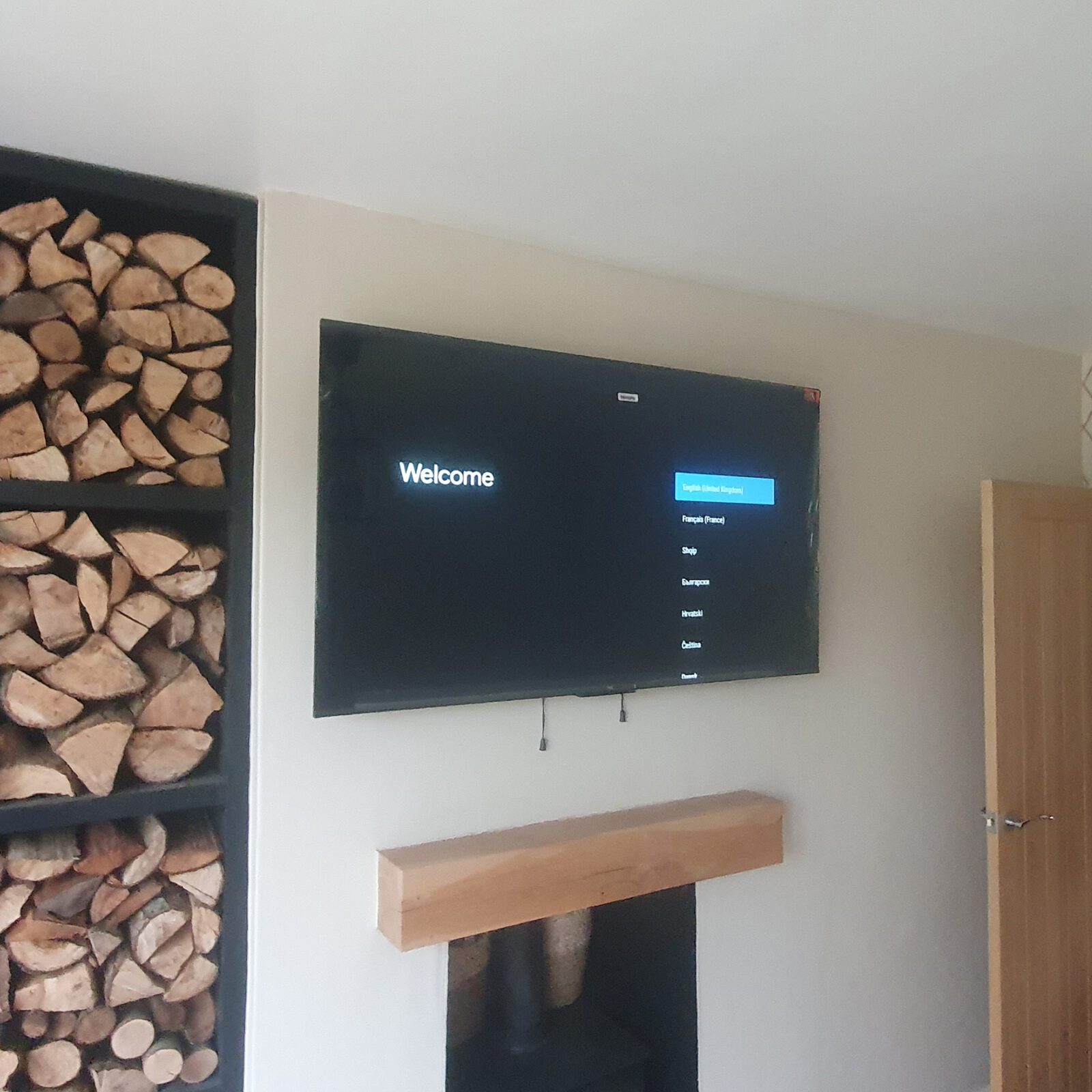 how to hang a tv on the wall