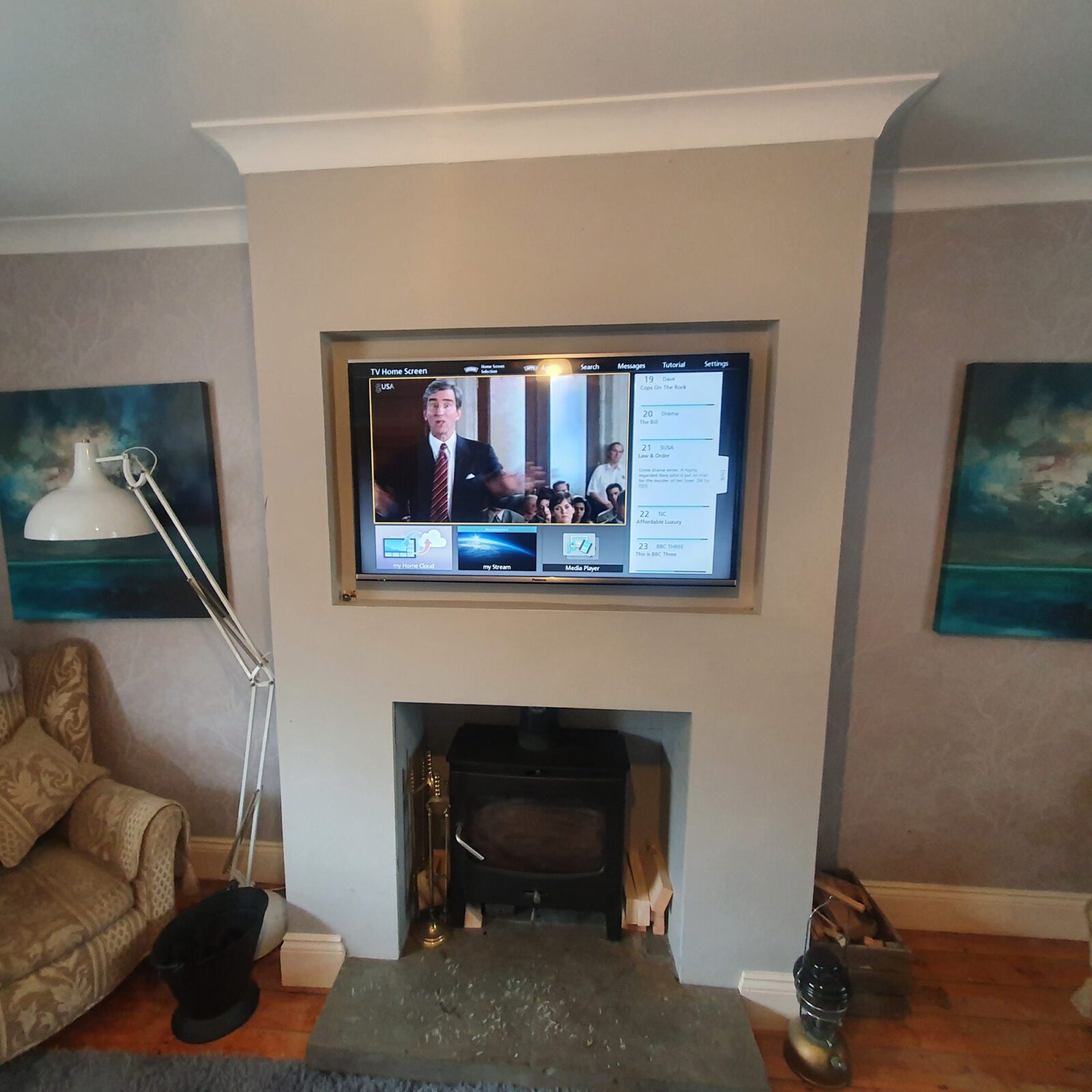 how to hang your tv on the wall